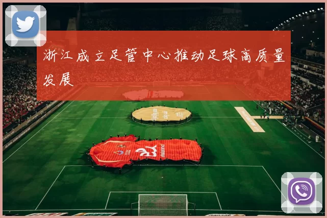浙江成立足管中心推动足球高质量发展