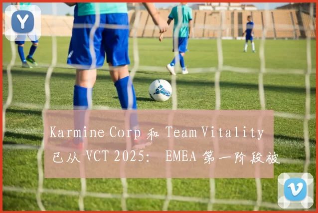 Karmine Corp 和 Team Vitality 已从 VCT 2025： EMEA 第一阶段被淘汰
